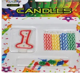 BOUGIES ANNIVERSAIRES NUMERO