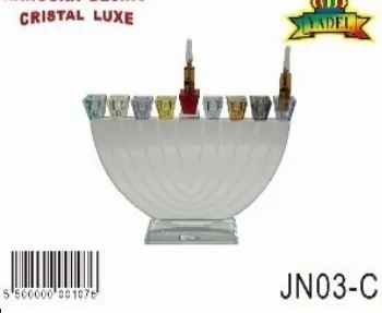 COFFRET HANOUKA YAACOV CRISTAL COULEUR