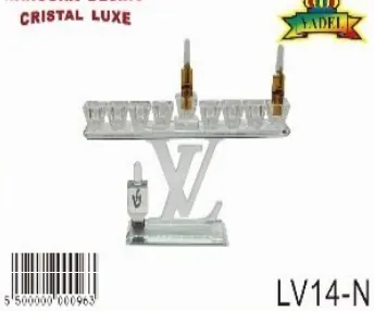 COFFRET HANOUKA VICTOR CRISTAL NATUREL