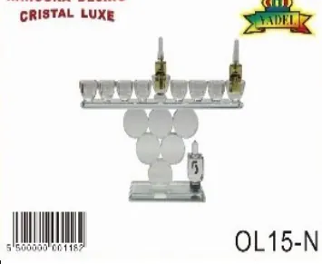 COFFRET HANOUKA ORLI CRISTAL NATUREL