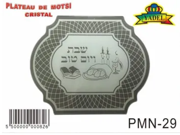 PLATEAU DE MOTSI OVAL CRISTAL NATUREL