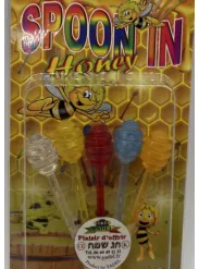BLISTER CUILLERES A MIEL SPOON X5PCS