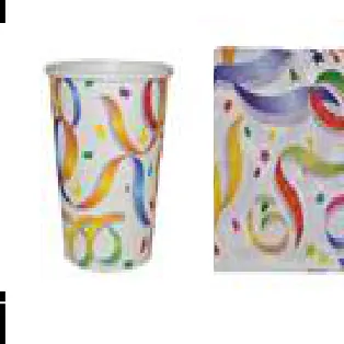 BLISTERS KING FIESTA PARTY SET VERRES + SERVIETTES