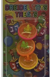 DREIDEL 3 TOUPIES SPINNING LIGHT