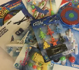 CADEAU HANOUKA BLISTERS DIFFERENTS TOYS MIX TOP